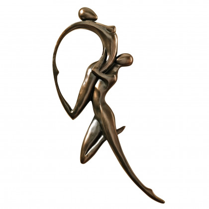 Toscano - Dance of Desire Bronze-Finished Wall Sculpture