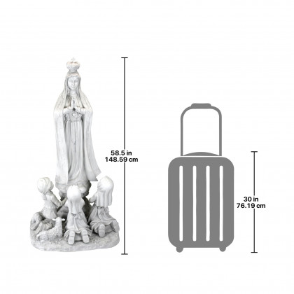 Toscano Our Lady of Fatima Religious Statue - Grande