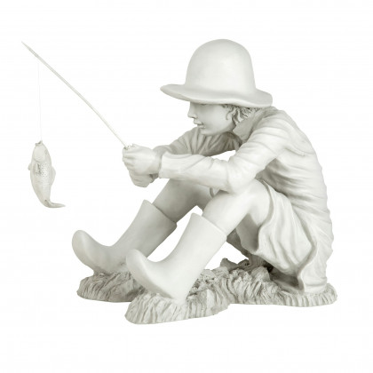 Toscano - Gone Fishing Fisherman Statue