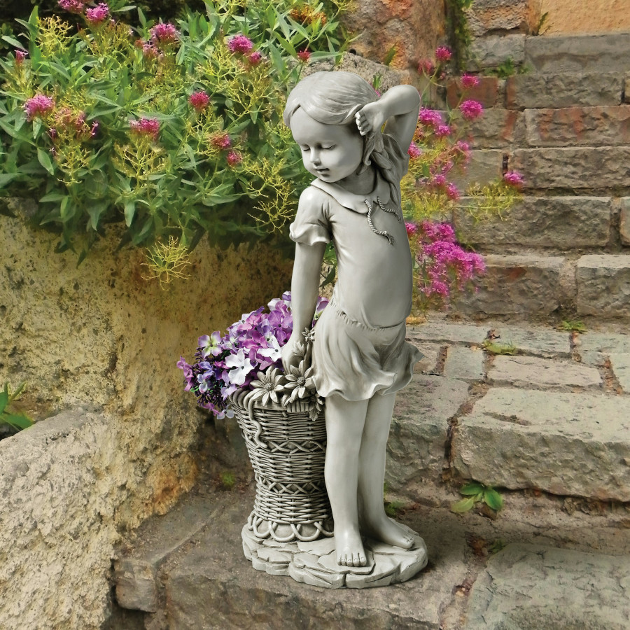 Toscano - Francesthe Flower Girl Statue
