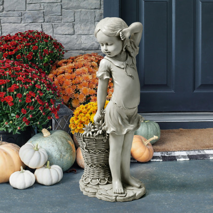 Toscano - Francesthe Flower Girl Statue