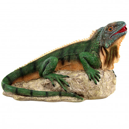 Toscano - Ikethe Iguana Spitter Piped Statue