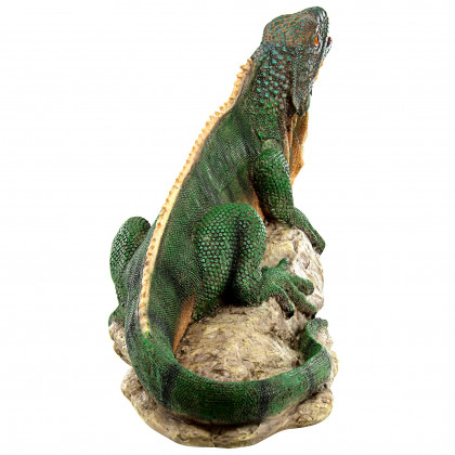 Toscano - Ikethe Iguana Spitter Piped Statue