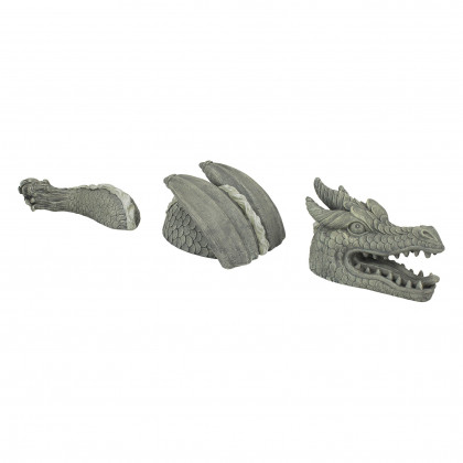 Toscano - The Moat Monster Dragon Lawn Statue