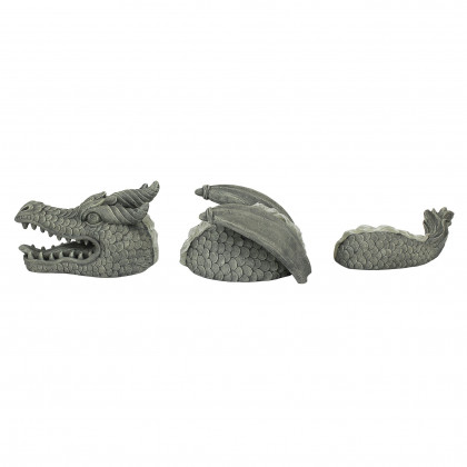 Toscano - The Moat Monster Dragon Lawn Statue