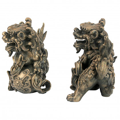 Toscano - Shishi Foo Dogs Chinese Lion Statues