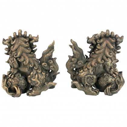 Toscano - Shishi Foo Dogs Chinese Lion Statues