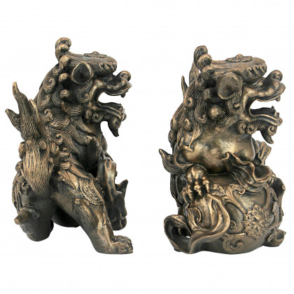 Toscano - Shishi Foo Dogs Chinese Lion Statues