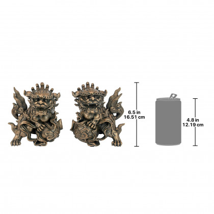 Toscano - Shishi Foo Dogs Chinese Lion Statues