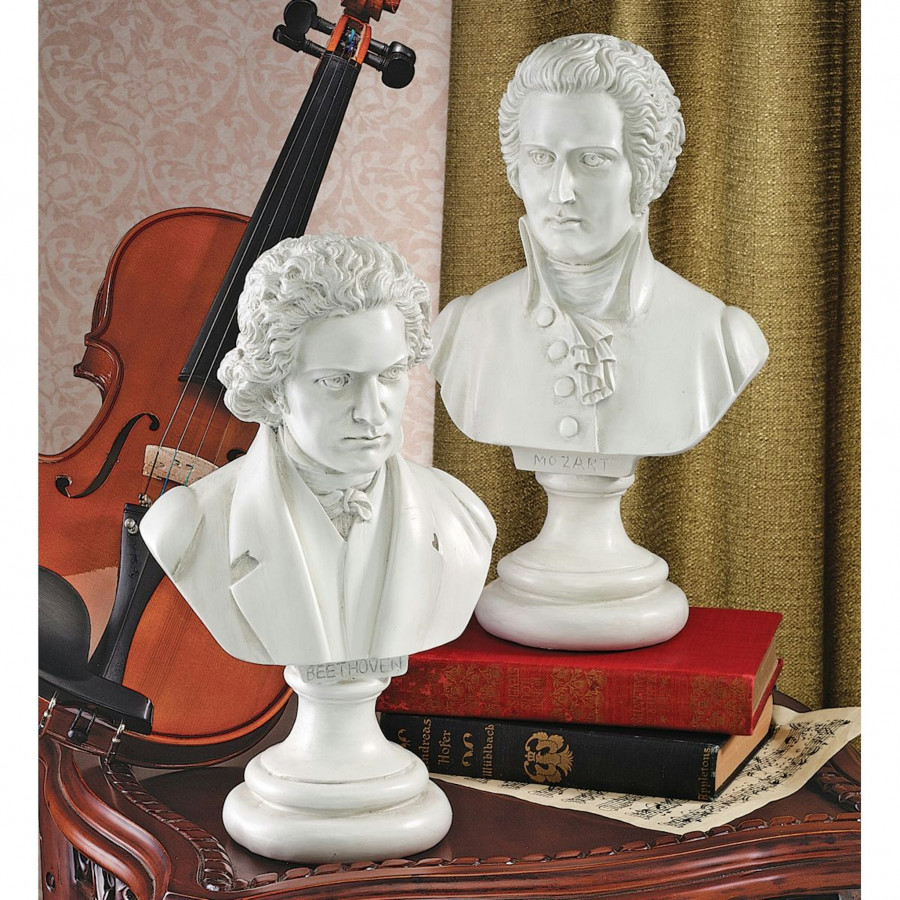 Toscano - Set of 2 Great Composer Sculptures