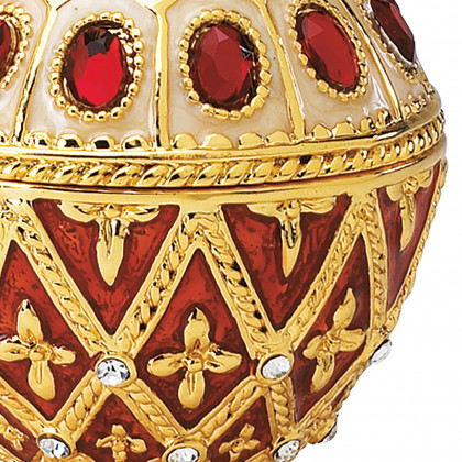 Toscano - Pushkin Romanov-Style Collectible Enameled Egg in Svetlana