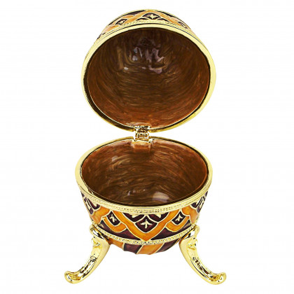 Toscano - Feodorovna Romanov-Style Collectible Enameled Egg