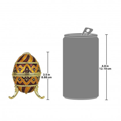 Toscano - Feodorovna Romanov-Style Collectible Enameled Egg