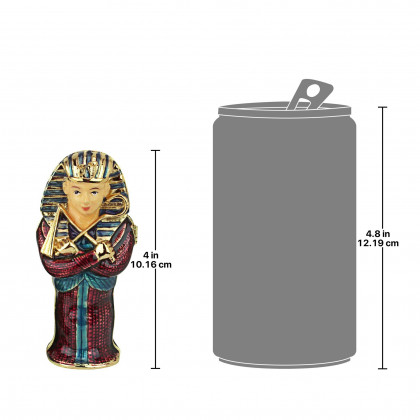 Toscano - King Tut Egyptian Sarcophagus Trinket Box