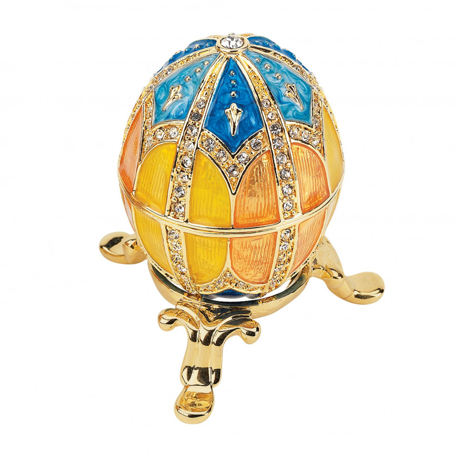 Toscano - Grand Duchess Romanov-Style Collectible Enameled Egg