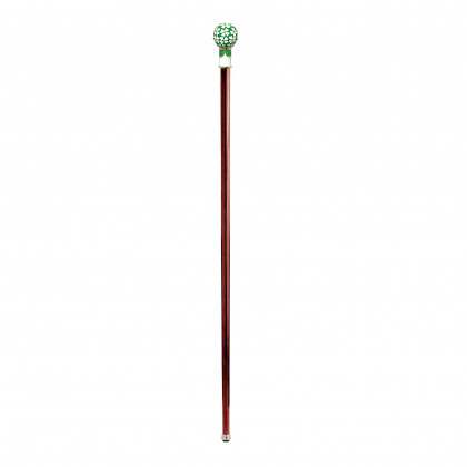 Toscano - Imperial Four Leaf Clover Enameled Walking Stick