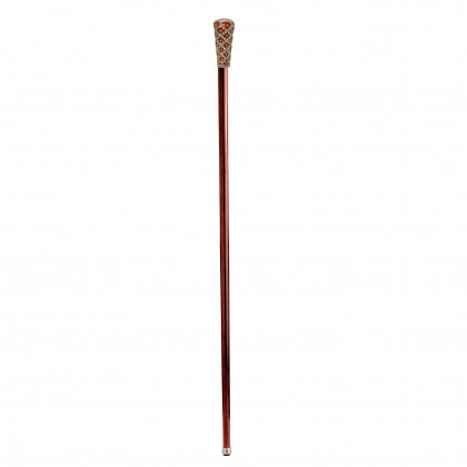 Toscano - Imperial Crown of Laurel Enameled Walking Stick