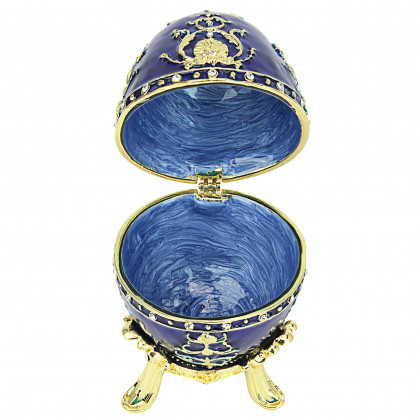 Toscano Peterhof Palace Romanov-Style Collectible Enameled Eggs - Alyona