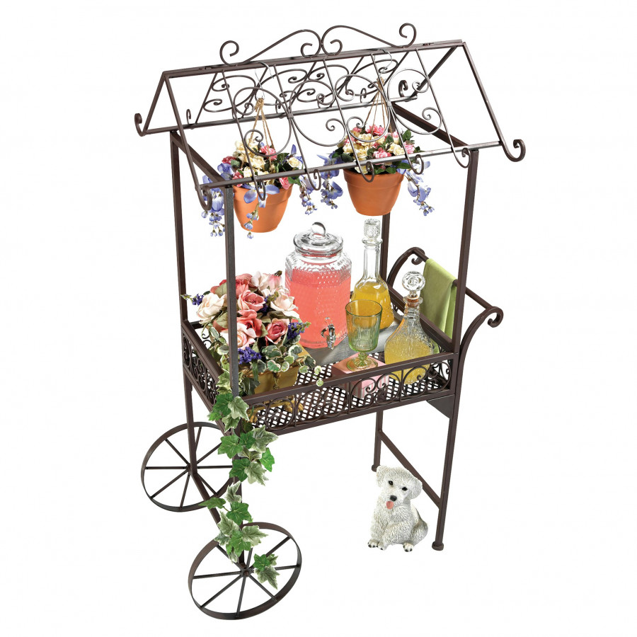 Toscano - Jardin a la Francaise Flower Pushcart