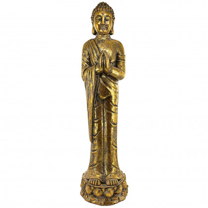 Toscano - Golden Serenity Buddha Asian Statue