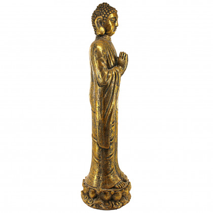 Toscano - Golden Serenity Buddha Asian Statue
