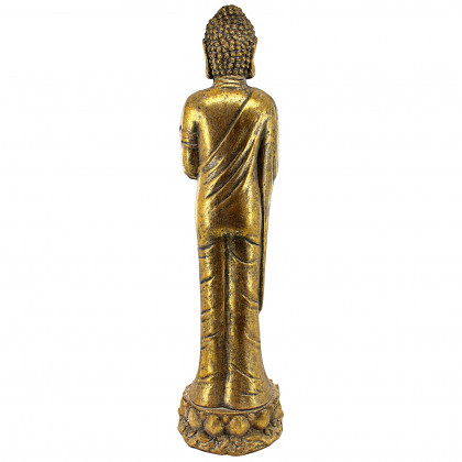 Toscano - Golden Serenity Buddha Asian Statue