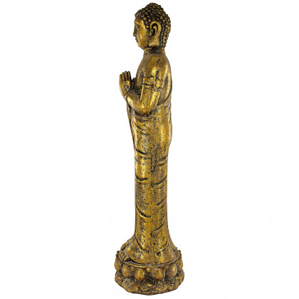 Toscano - Golden Serenity Buddha Asian Statue
