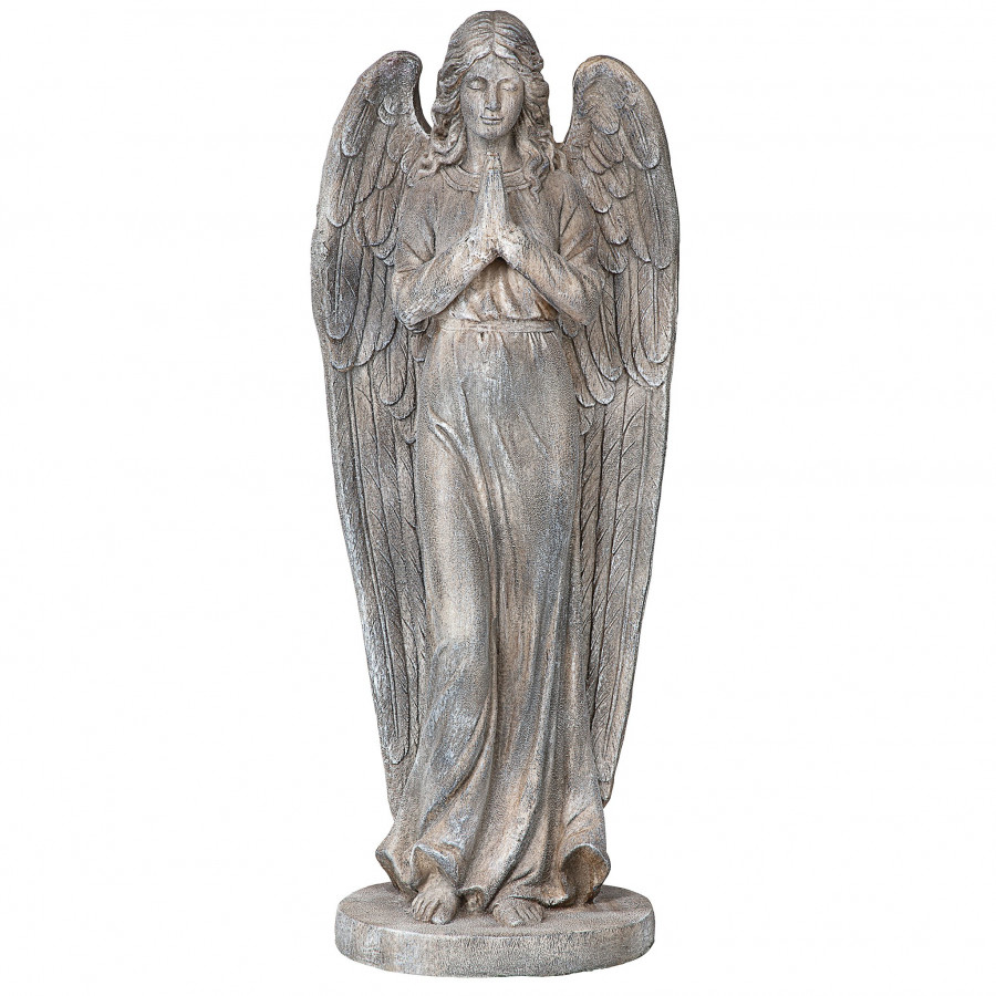 Toscano - Goddess of Mercy Praying Angel Statue