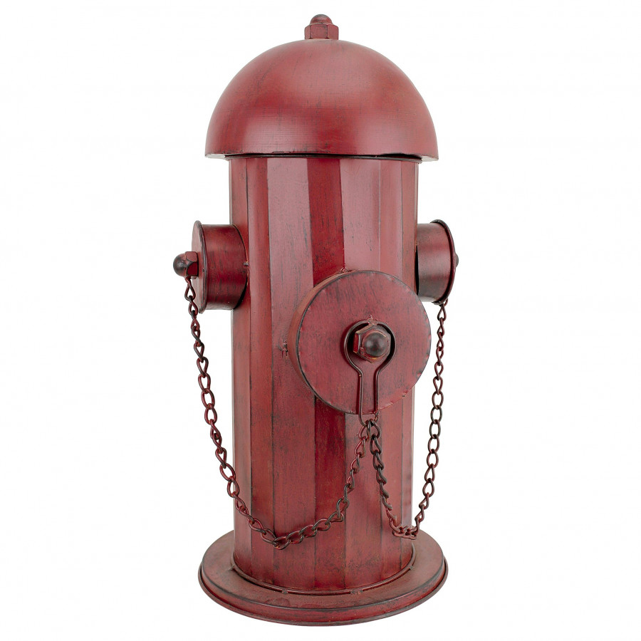 Toscano - Vintage Metal Fire Hydrant Statue