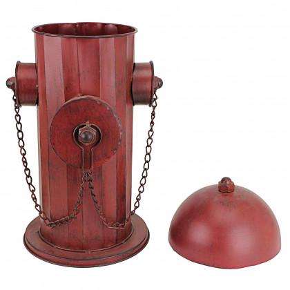 Toscano Vintage Metal Fire Hydrant Statue - Medium