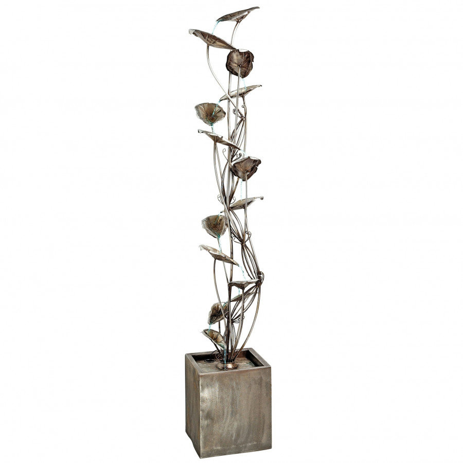 Toscano - Wandering Leaf Cascading Tower Fountain