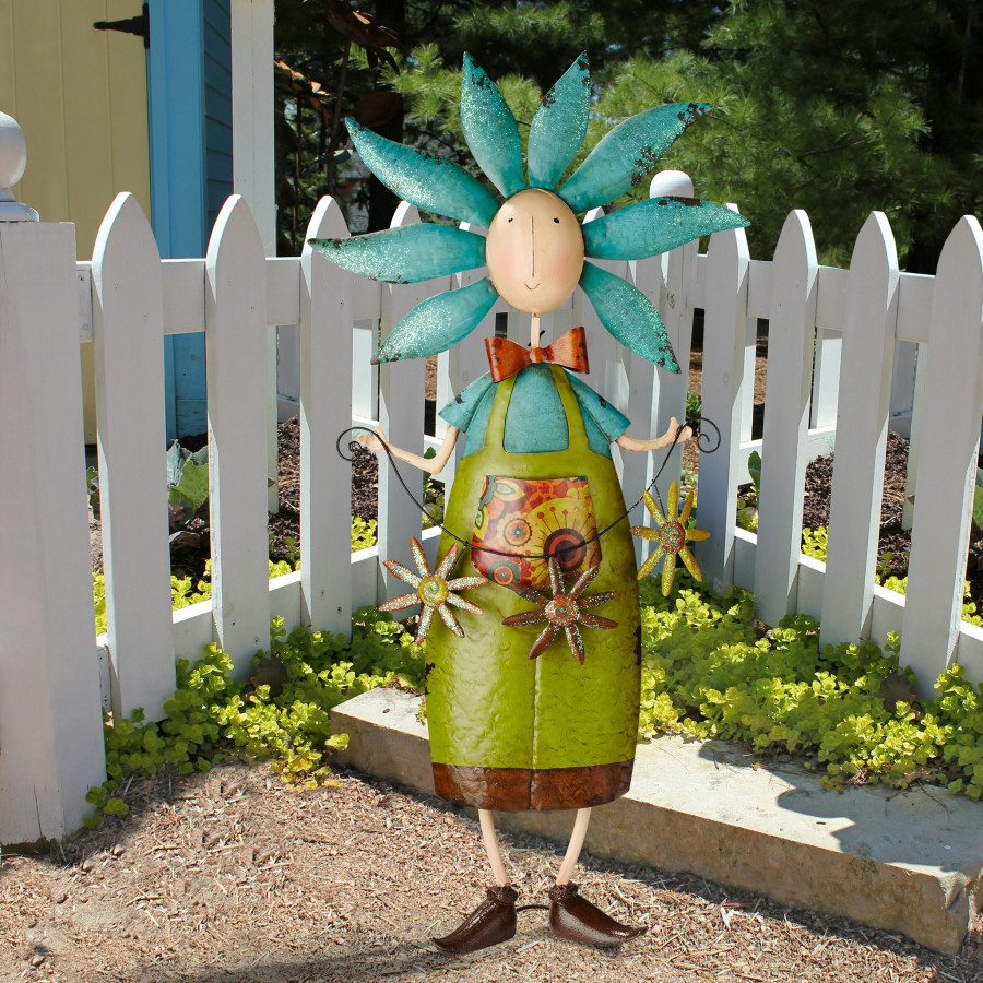 Toscano Flower Children Garden Statue - Boy