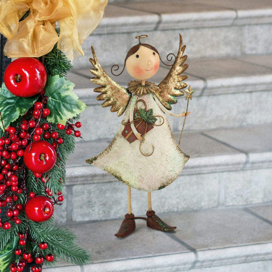 Toscano - Holiday Helper Angel Statue