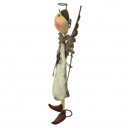 Toscano Holiday Helper Angel Statue - Clara