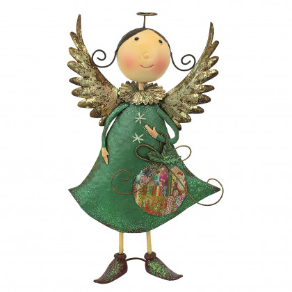 Toscano Holiday Helper Angel Statue - Blanche