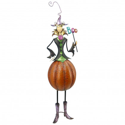Toscano - Gloria VanderBoo Metal Witch Halloween Statue