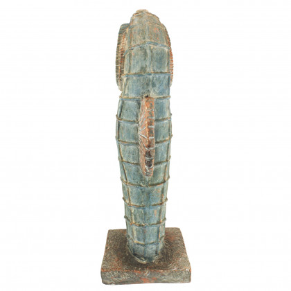 Toscano Sea Biscuit Seahorse Marine Fish Family Statue Collection - Large