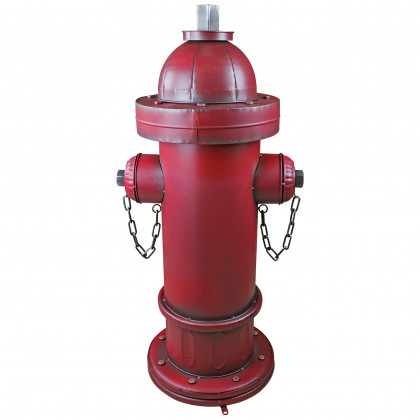 Toscano Vintage Metal Fire Hydrant Statue - Grande