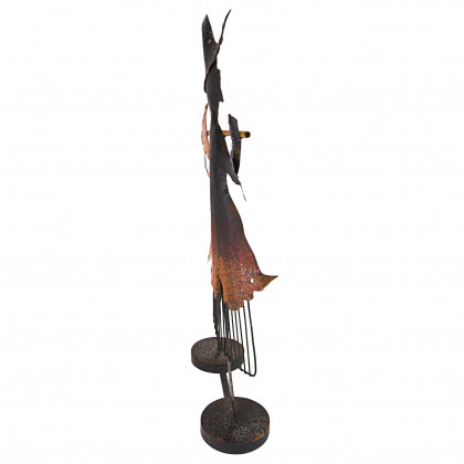 Toscano - Bewitched Blaise Metal Silhouette Witch Statue
