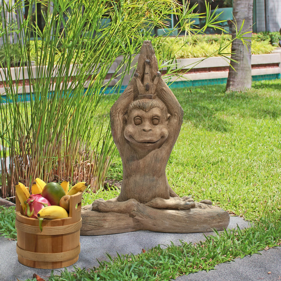 Toscano - Monkey Mantra Zen Animal Statue