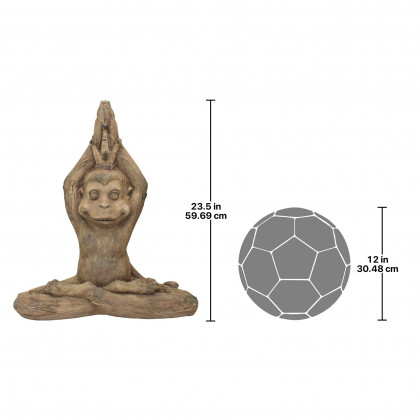 Toscano - Monkey Mantra Zen Animal Statue
