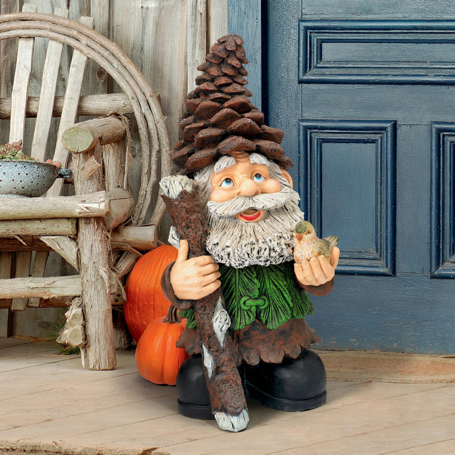 Toscano - Pinecone Percy Woodland Gnome Statue
