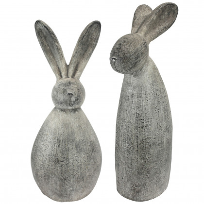 Toscano - Big Burly Bunnies Rabbit Statues