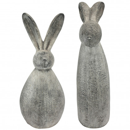 Toscano - Big Burly Bunnies Rabbit Statues