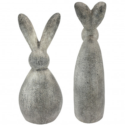 Toscano - Big Burly Bunnies Rabbit Statues