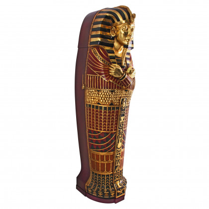 Toscano - King Tutankhamen Life-Size Sarcophagus Cabinet