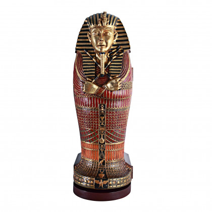 Toscano - Tutankhamen Sarcophagus Curio Cabinet