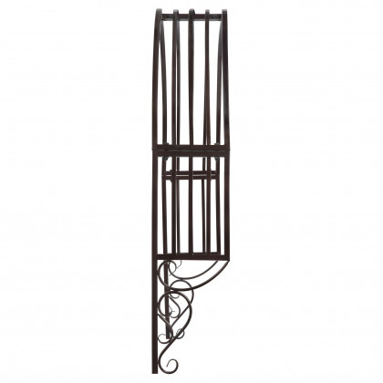Toscano - Thornbury Ornamental Garden Window Trellis in Metal