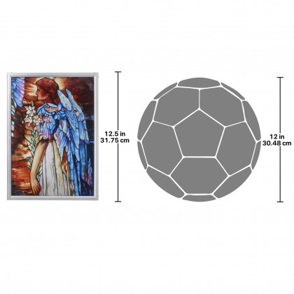 Toscano - Angel of Light Art Glass