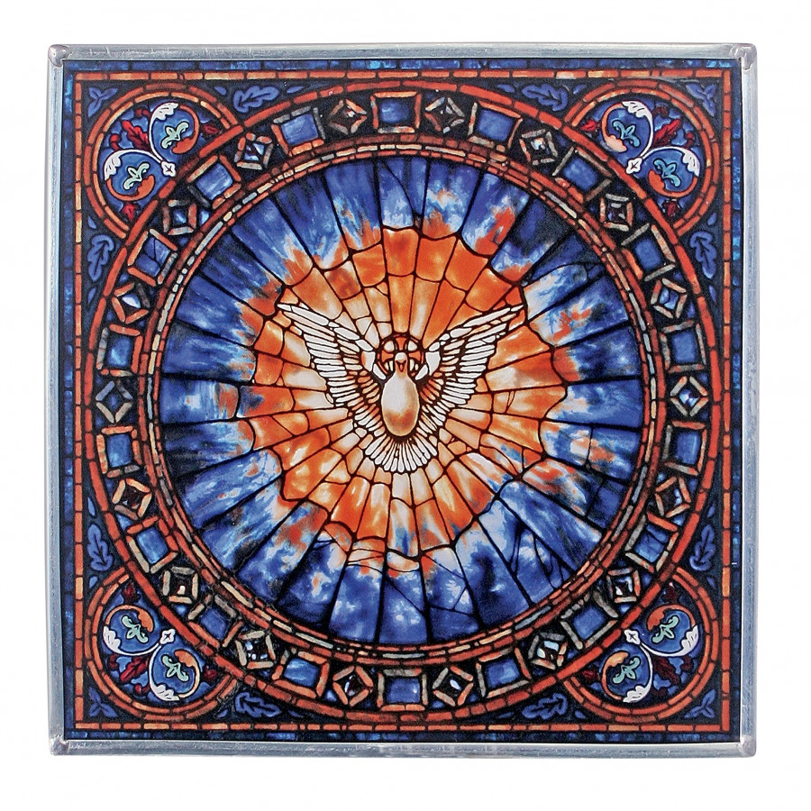 Toscano - The Holy Spirit 1895 Art Glass